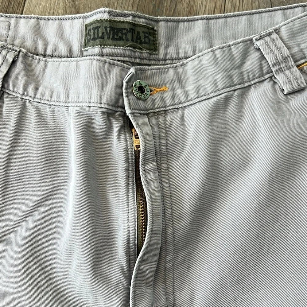 Men's Grey Levi’s SilverTab Cargo Shorts Size 40